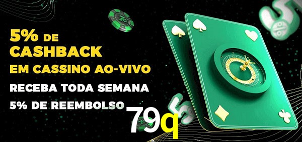 Promoções do cassino ao Vivo 79q
